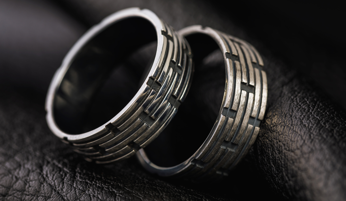 メンズ　リング