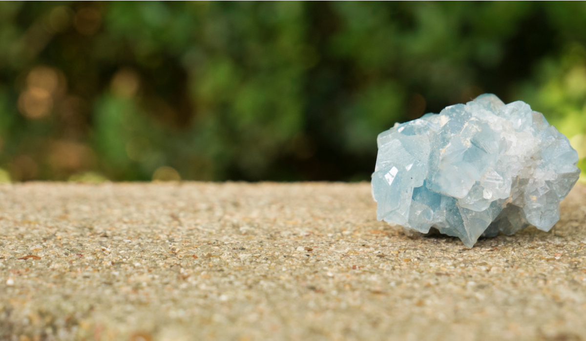 セレスタイト　原石