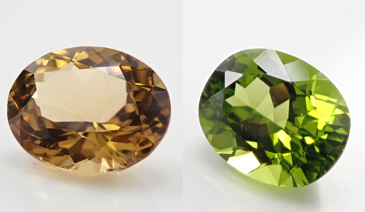 シンハライト　ペリドット　ルース