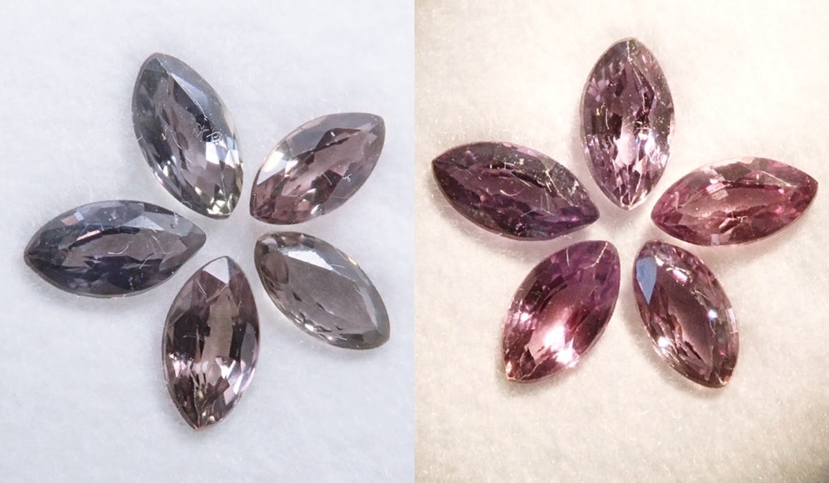 カラーチェンジガーネット　ルース