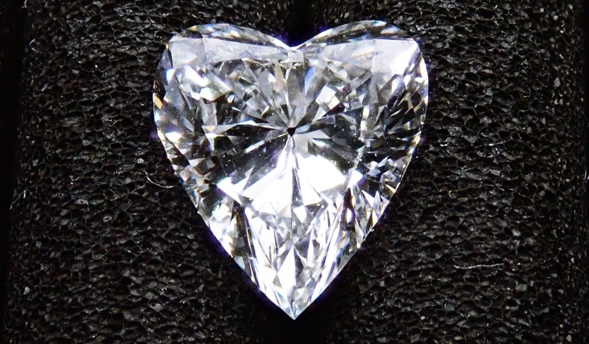 ハートシェイプカット　ダイヤモンド　ルース