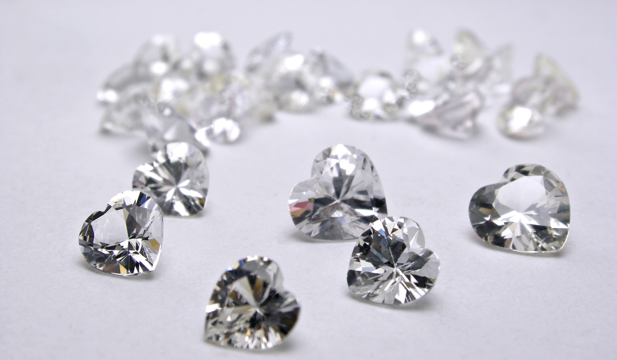 ハートシェイプカット　ダイヤモンド　ルース