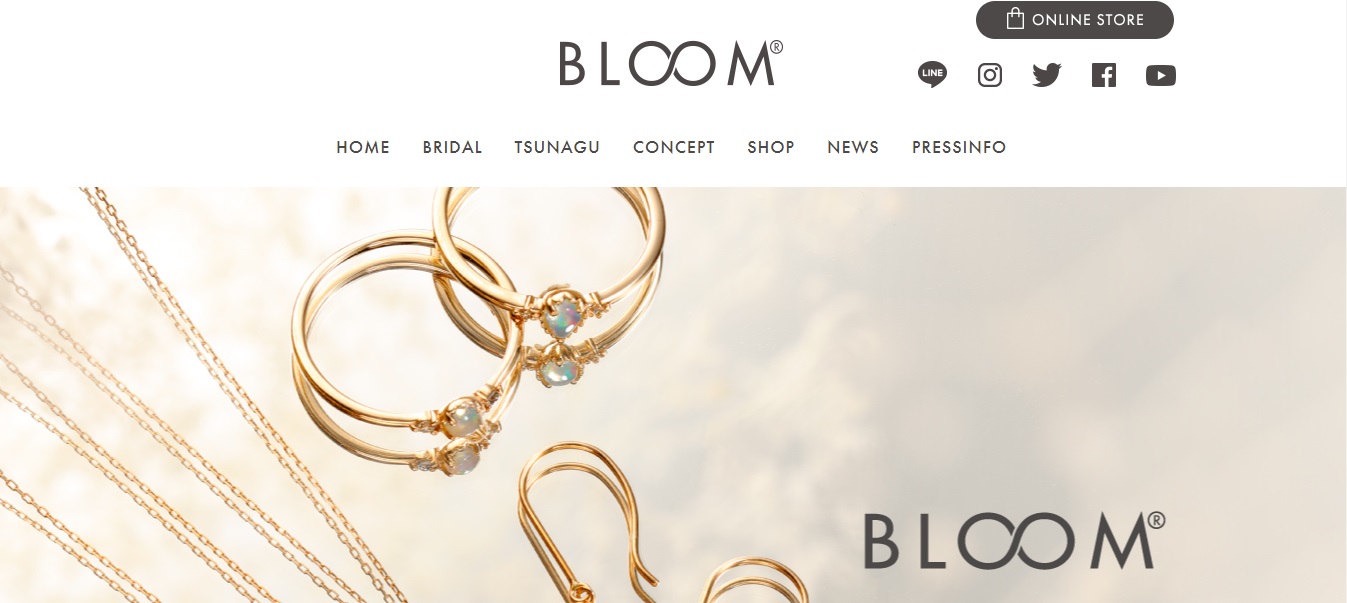 BLOOM公式サイトTOP