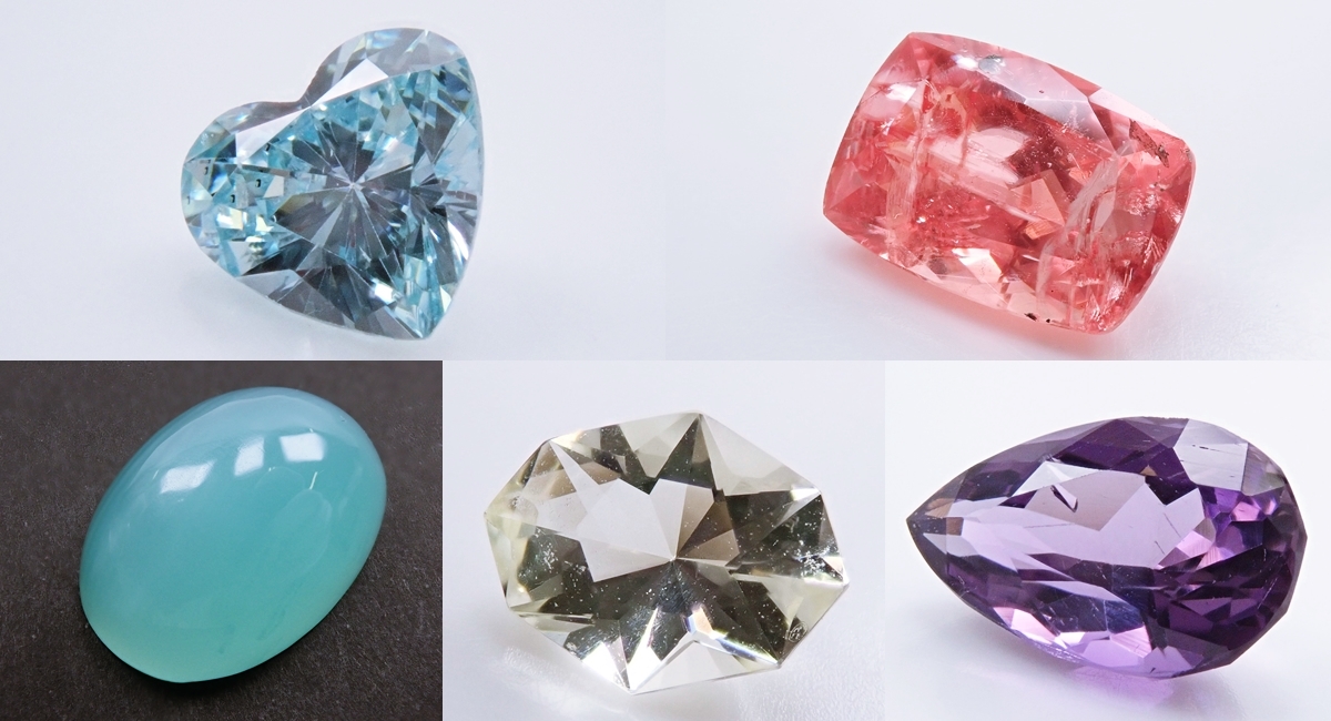 劈開性をもつ宝石たち