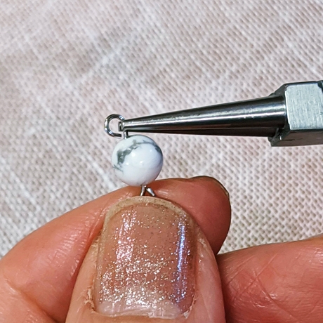 ９ピンの端を丸める