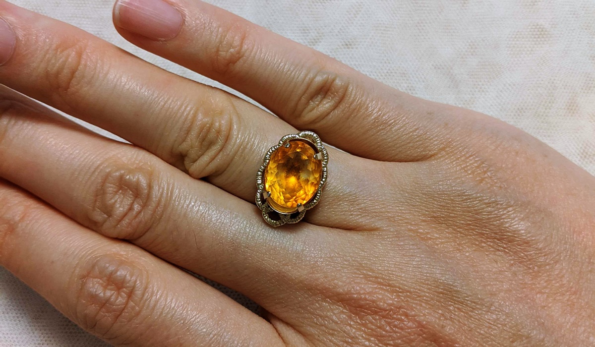 シトリンリング完成