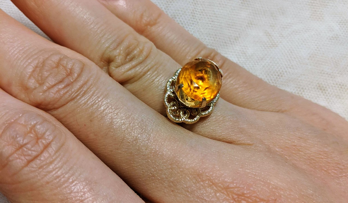 シトリン　リング