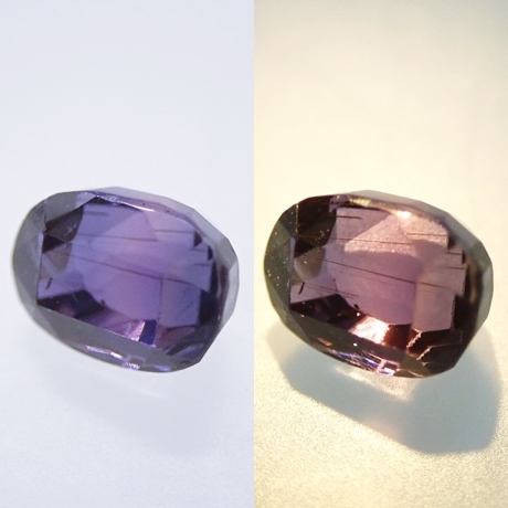 スリランカ産カラーチェンジサファイア　ルース