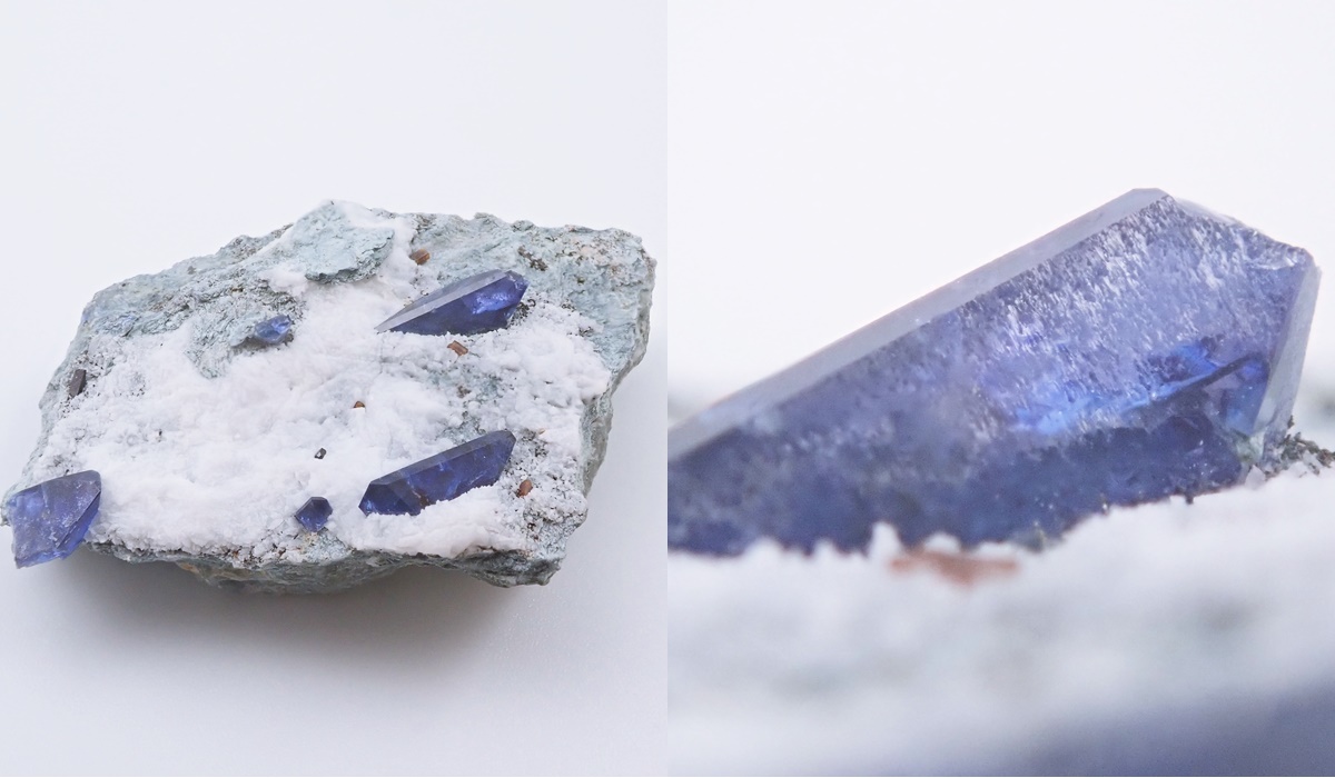 ベニトアイト　原石