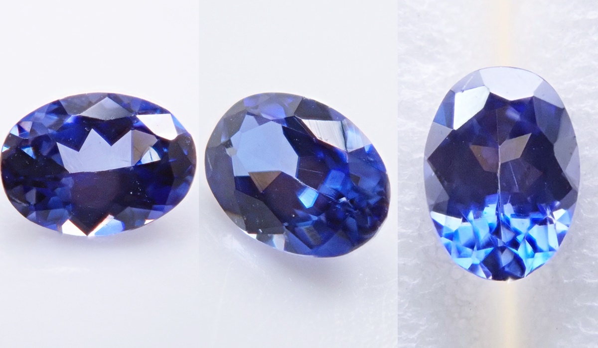 ベニトアイト　多色性